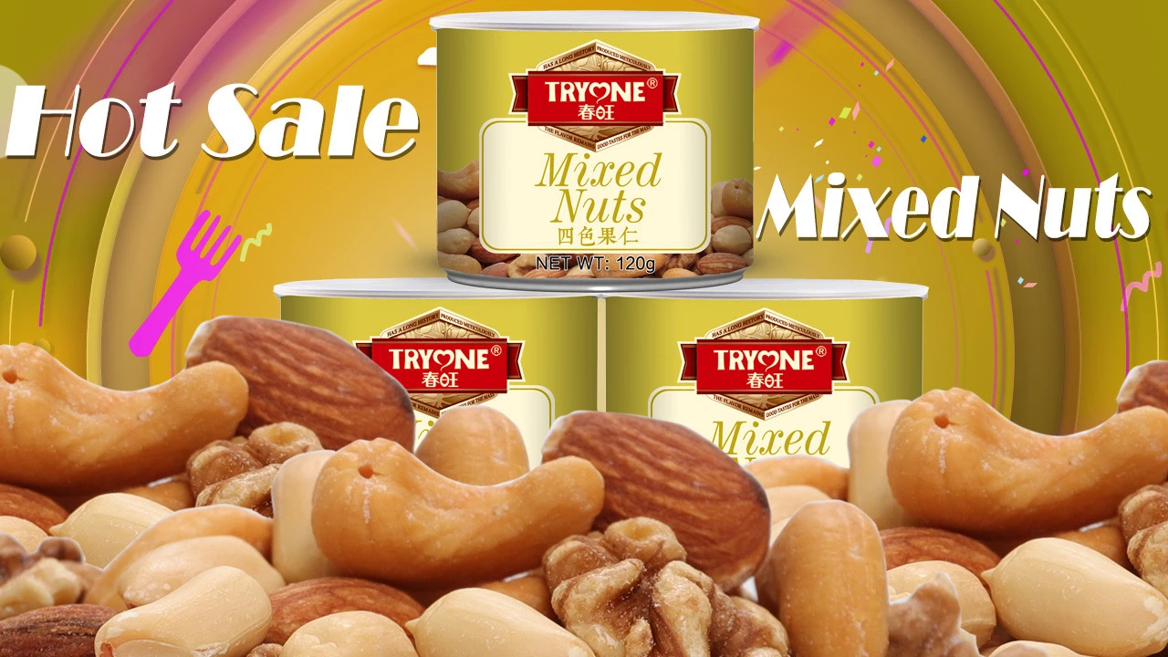 Mixed Nut Daily Nuts Snack Canned Style Packaging Good Quality With Factory Price ISO Model Healthy Snacks