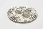 MLS chinese style dinnerware sets bamboo fiber plate