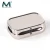 Import MM-MPB004 2 Compartments metal pill box Puff Storage Box Makeup Cosmetic Mirror Case from China