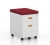 Import Mobile Pedestal  2-drawer File Cabinet Pedestal on Casters with Seat Pad from China