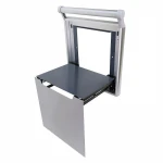 Modern Appearance Pull Down Stool Shelf Seat space saving furniture wall mounted folding shoes cabinet chair