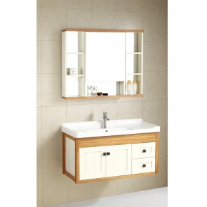 Modern bathroom sink vanity cabinets  mirror