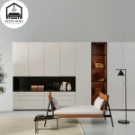 Modern Bedroom Furniture Design Clothes Wardrobe  Drawers Sliding Door For Wardrobes Hardware Accessories Handle