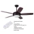 Import Modern Design Energy Saving Electric Fan 52 Inches Plywood Blades Decorative Lighting Ceiling Fan with Light from China