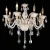 Import Modern Flower Hanging European Contemporary Crystal Lighting Classic Candle Chandelier Modern from China