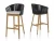 Import Modern Garden teak High Chair Outdoor Stool Furniture Patio Bar Set For Sale from China