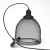 Import Modern Indoors Decoration Pendant Lights Retro Iron Dome Shape Ceiling Lights from China
