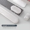 Modern Laptop Desktop Wrist Rest Mouse Pad Ergonomic Silicone Mouse Pad  Ergonomic Gaming Keyboard Hand Wrist Rest Support Pad