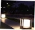 Import Modern Square Garden Light Long Duration Time LED Solar Pillar Light from China