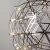 Modern stainless steel ball firework restaurant villa hotel project led chandelier pendant lighting