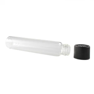 Moonrock Empty Pre Roll Joint Packaging Glass Tube With custom 420 packaging cannabiz labels