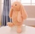 Import More different colors soft baby animal stuffed plush rabbit toy bunny plush toy from China