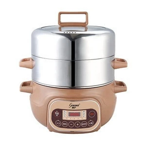Multi function dim sum electric steamer food steamer with Stainless steel material
