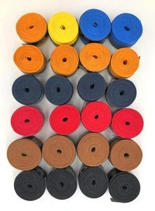 Multicolor absorbent badminton racket/Tennis racket sport overgrip, hot sale soft tacky PU overgrip,customize printing