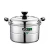 Import Multiple-use cookware pot double-deck food stainless steel steamer from China