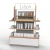 Import Multipurpose hair and beauty salon display showcase beauty products display rack shelf from China