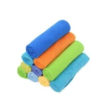 Muti-purpose double sided cleaning microfiber cloth for car, windows, screen