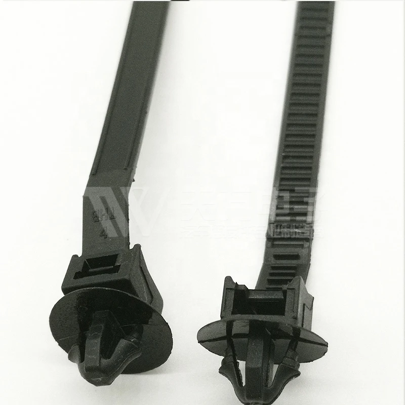 Muti-purpose nylon self-locking edge clip cable tie  PA66 500/ package TW155064