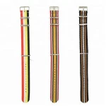 Nato  Watch Accessories  Hot Sale Zulu Watch Strap Thicken  Waterproof Pure Nylon Watch Strap