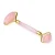 Import Natural polish jade roller gua sha scraping massager rose quartz roller for face from China
