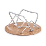 Naturehike outdoor furniture portable wooden Bamboo table round foldable table for camping