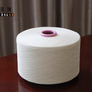Ne 20/1 100% Cotton Carded Open End Yarn Unwaxed For Knitting Contamination Free
