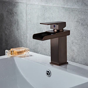Never fade high quality bathroom waterfall basin faucet,brass basin sink taps, wash water tap basin mixer