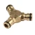 Import New arrival 1 / 2 inch quick connector 3 way hose coupling garden hose tap connector from China