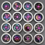 New Arrival Fidget Spinners Metal Hand Spinner for Adults and Kids Stress Anxiety Fidgets Finger Spinner Toys
