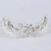 New Arrival Rhinestone Bridal Tiaras Wedding Crystal Crowns for Brides Headbands Silver Hair Jewelry Veil Accessories