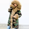 New arrival woman fashion Winter Hot Women Ladies Winter Long Warm Thick Parka Faux Fur Jacket Hooded Coat