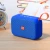 Import New arrivals mini portable wireless sound blue  tooth speaker with Mic TF card FM radio AUX MP3 music play loudspeaker from China