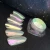 Import NEW! Aurora Pigment Shining Neon Powder Neon Chrome Nail Rainbow Dust Nail Art Manicure from China