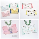 New baby cotton saliva towel square