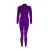 Import New Design 3mm Neoprene Overall Purple Printing Pattern Wetsuit for Woman from China