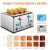 Import New design bread toaster household automatic 4 slices electric toaster from China