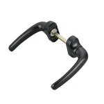 New design double side aluminium window door lock lever handles