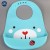 New Design Silicone Baby Bibs with waterproof Comfort-Fit Neck Rolls