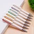 Import new design Wholesale plastic ballpoint pen  1.0mm black Ink promotional ball pen from China