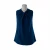 Import New Fashion Trend Woman draped blouse Sleeveless blouse -  Fashion blouse 100% Silk Made in Italy from Italy