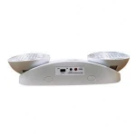 New Intelligent Rechargeable Twin Spot Light Double Head Led Emergency Light