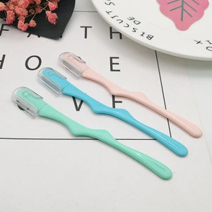 New korean beauty tools factory wholesale eyebrow knife eyebrow trimmer