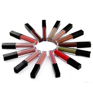 New private label make up lip gloss No Logo 18hour Matte Liquid Lipstick