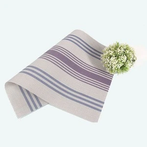 New product good quality purple stripe mat waterproof high-grade table mat
