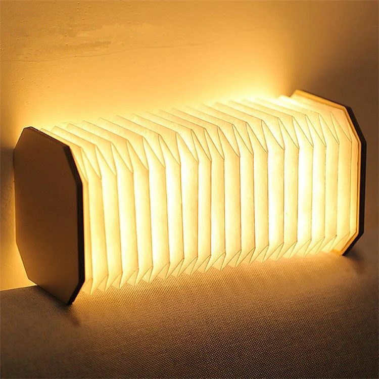New product ideas 2021 innovative smart accordion lamp promotional business gifts custom novelty gifts