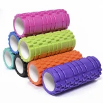New product yoga roller foam roller color foam roller water bottle shape Pilates yoga column