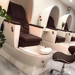 New small space capsule foot bath massage sofa foot washing chair multi-function nail spa pedicure chair