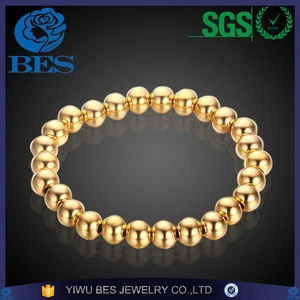 New Stock Fashion Jewelry Beads Stainless Steel Bracelet For Men Or Women Accessory