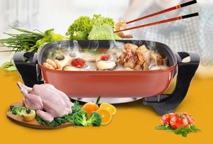 New Style Cooking Houseware Non stick Frying Cooking Aluminum Square Frying Pan from China Factory