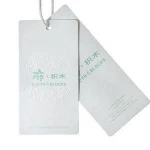 New Style Custom Jeans Paper Garment Hang Tags